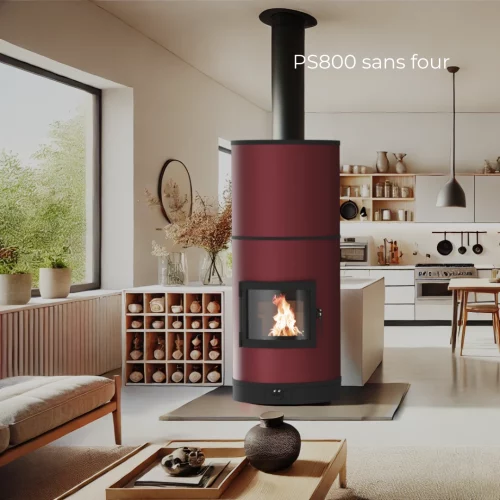 Poêle de masse PS800 magma sans four