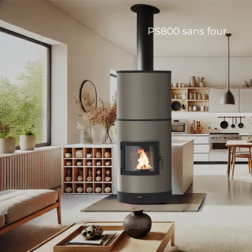 Poêle de masse PS800 titane sans four